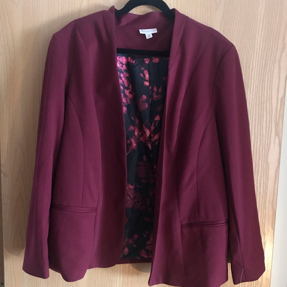 Maroon Blazer